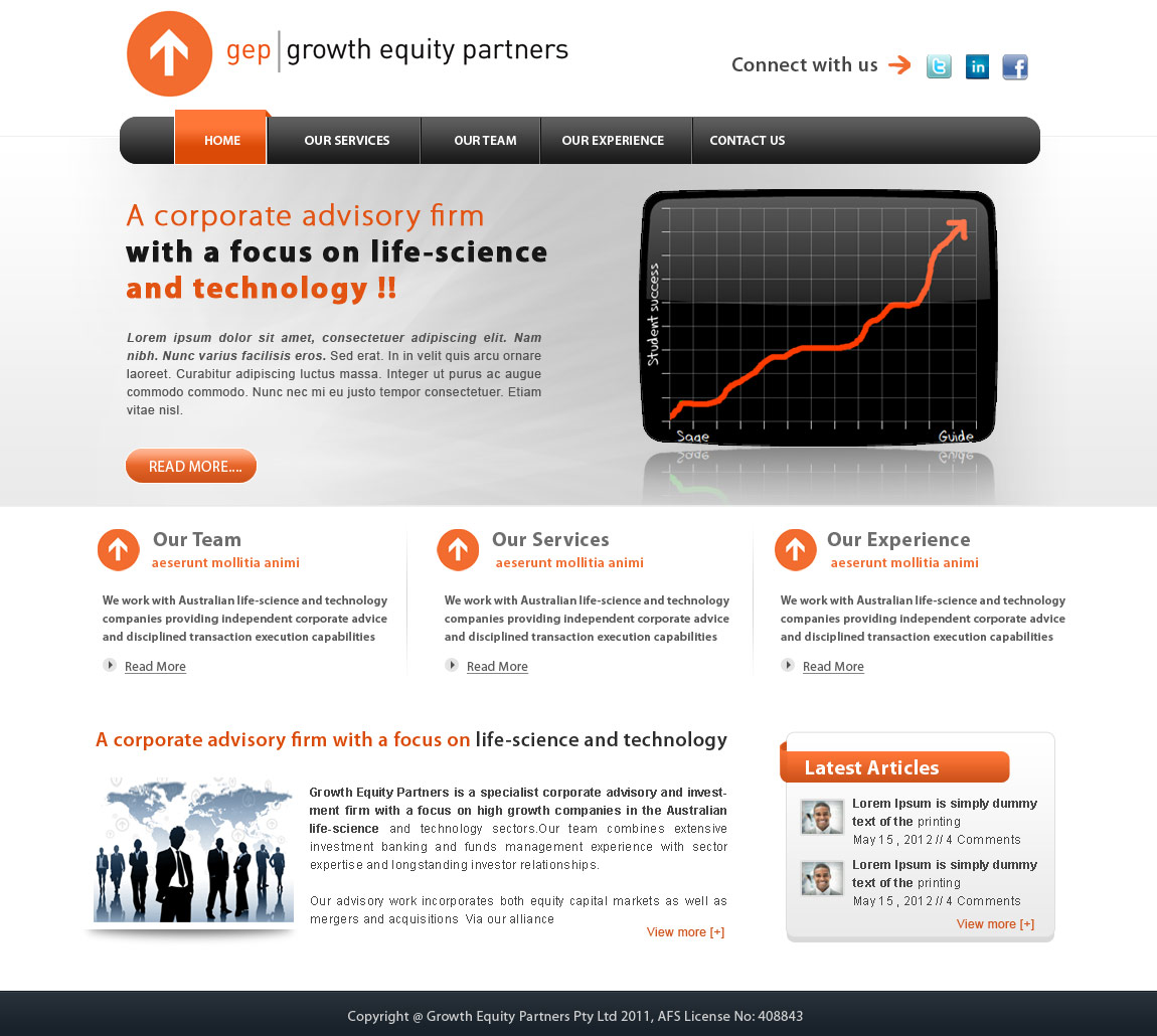 Wordpress Design by webxvision for this project | Design #781180