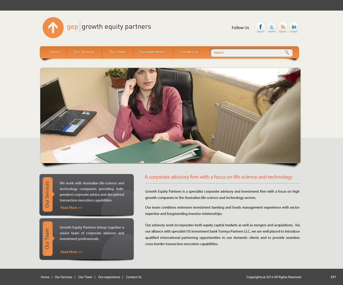 Wordpress Design by pb for this project | Design #775120