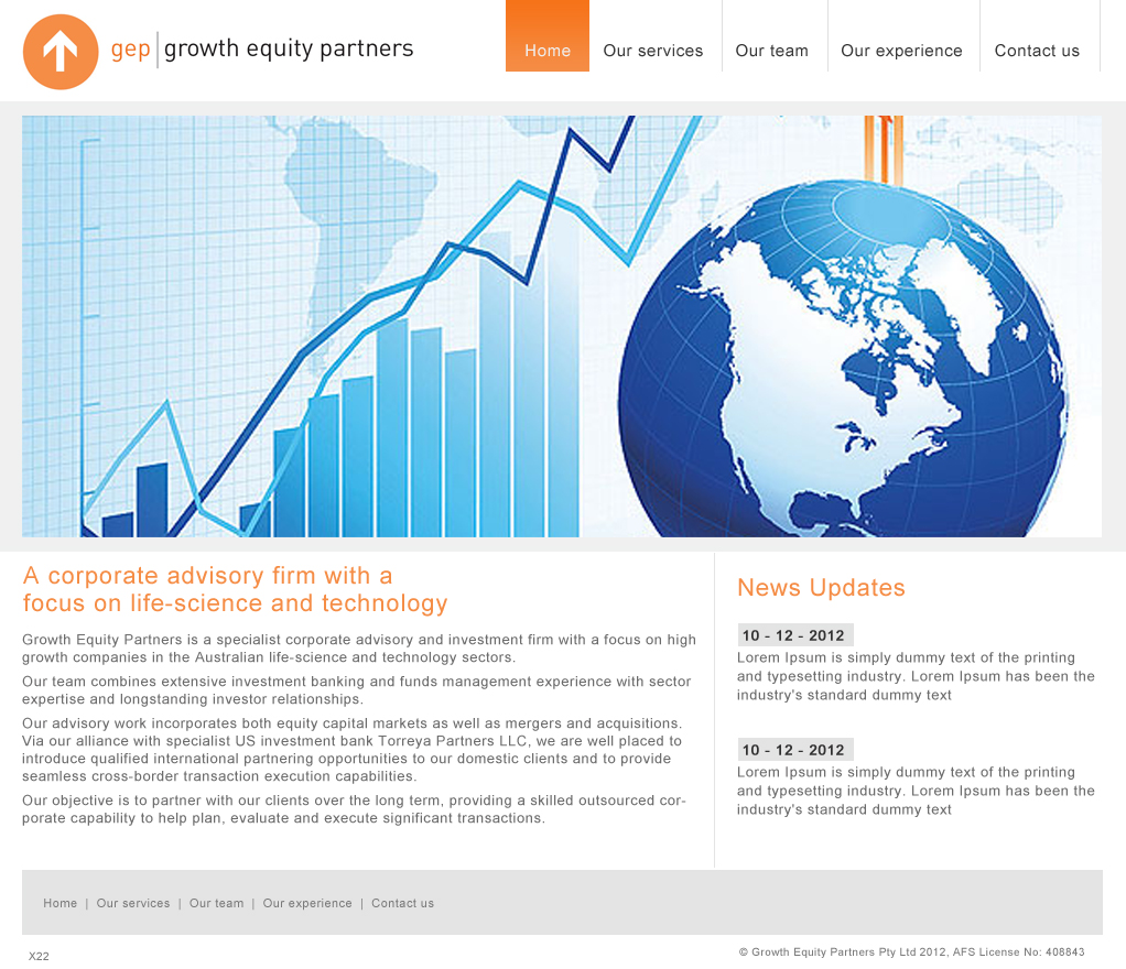 Wordpress Design by pb for this project | Design #776905