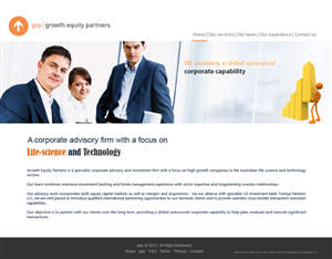 Wordpress Design by pb for this project | Design: #776907