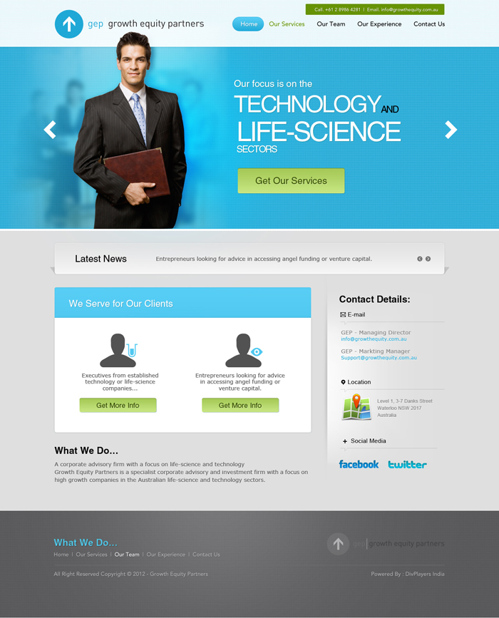 Wordpress Design by the-lion-king for this project | Design #771909