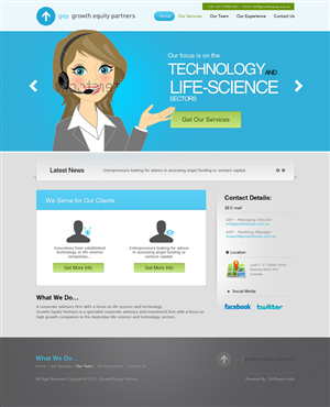 Wordpress Design by the-lion-king for this project | Design: #771911