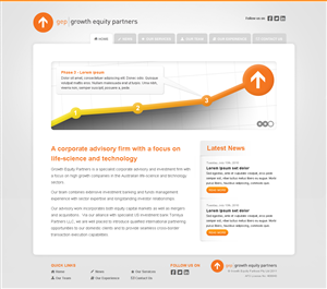 Wordpress Design by RPettinari for this project | Design #780843