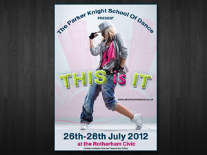 Design de Poster par neboica pour Parker Knight School of Dance | Design : #768955