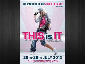 Poster Design by neboica for Parker Knight School of Dance | Design: #778105