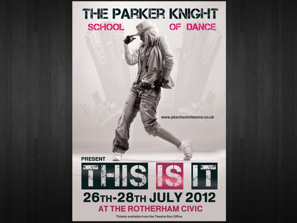 Poster Design by neboica for Parker Knight School of Dance | Design #778114