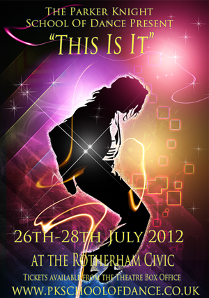 Poster Design by Marcela Novotna for Parker Knight School of Dance | Design #780303