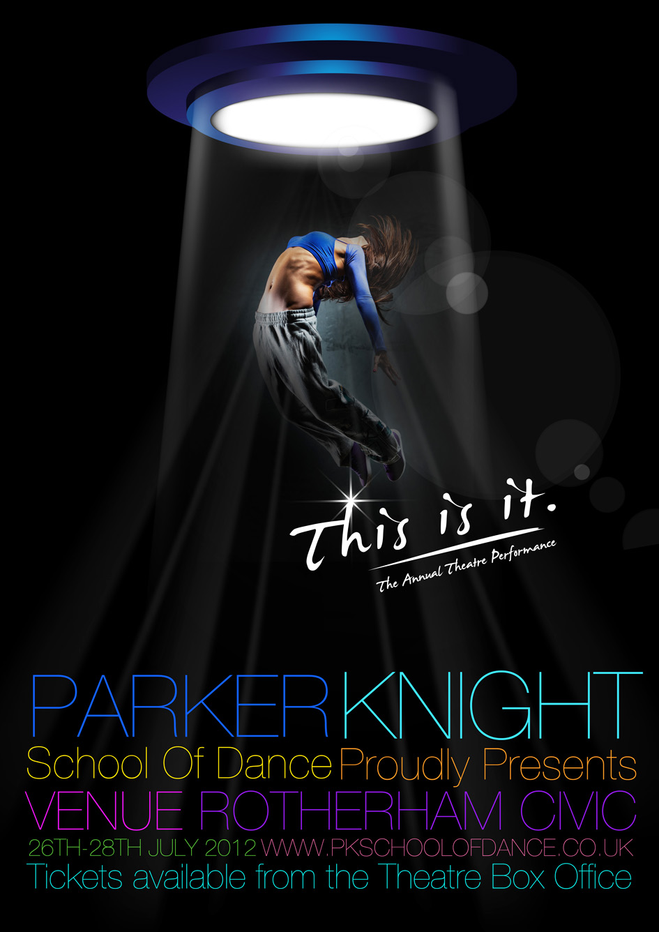 Poster Design by Diseno Advertising Pte Ltd for Parker Knight School of Dance | Design #787177