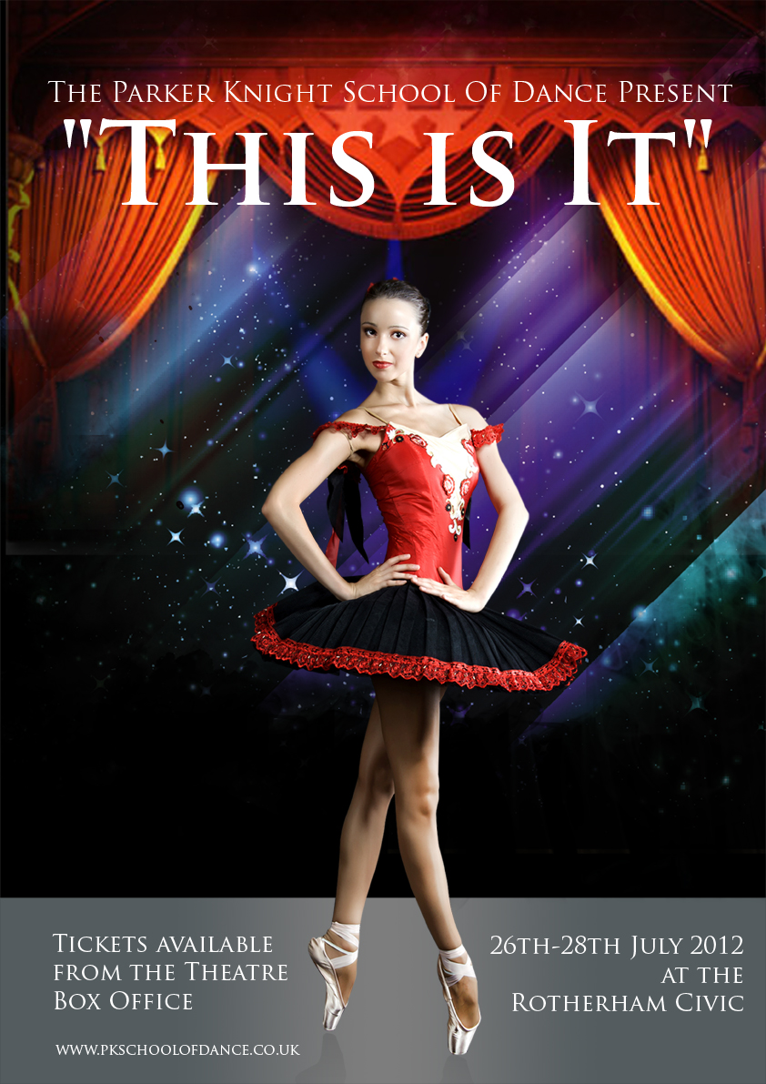 Poster Design by mcfrance for Parker Knight School of Dance | Design #769203