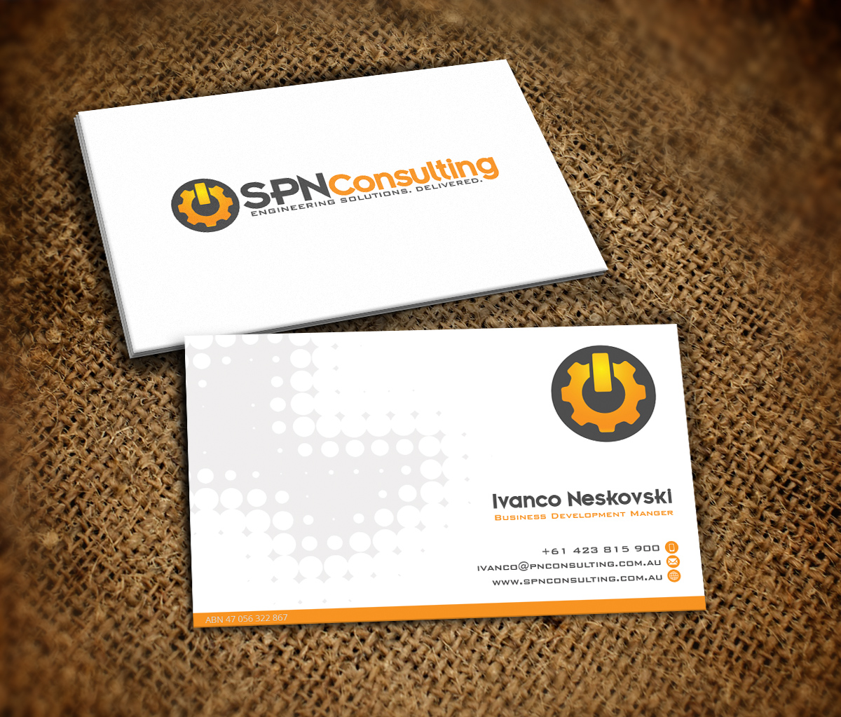 Diseño de Tarjeta de Presentación por Nelsur para este proyecto | Diseño #3161310