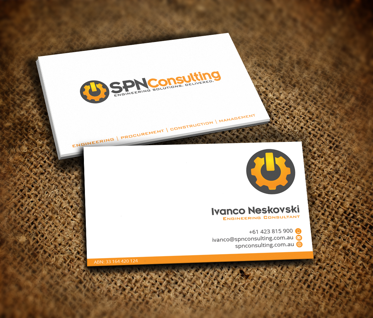 Diseño de Tarjeta de Presentación por Nelsur para este proyecto | Diseño #3176822