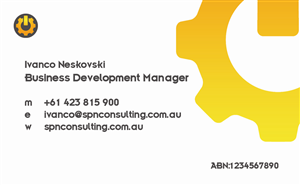 Diseño de Tarjeta de Presentación por j.doe para este proyecto | Diseño: #3159072