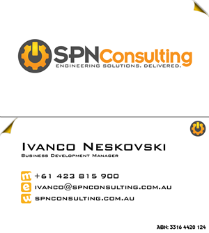 Business Card Design by gihanbeez