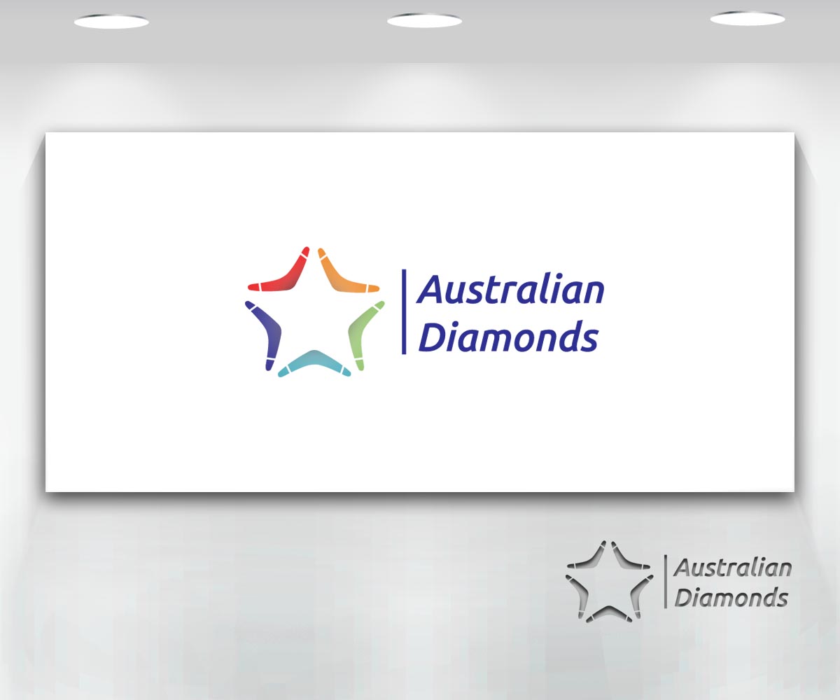 Logo Design by S. Shin for Australian Diamonds Sports Management | Design #3218023