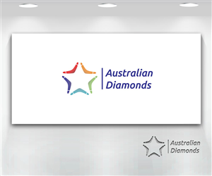 Logo Design by S. Shin for Australian Diamonds Sports Management | Design: #3218023
