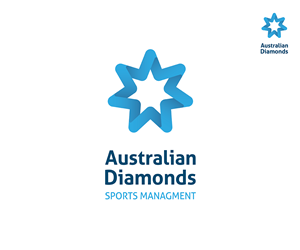 Logo Design by Miagrphx for Australian Diamonds Sports Management | Design: #3155024