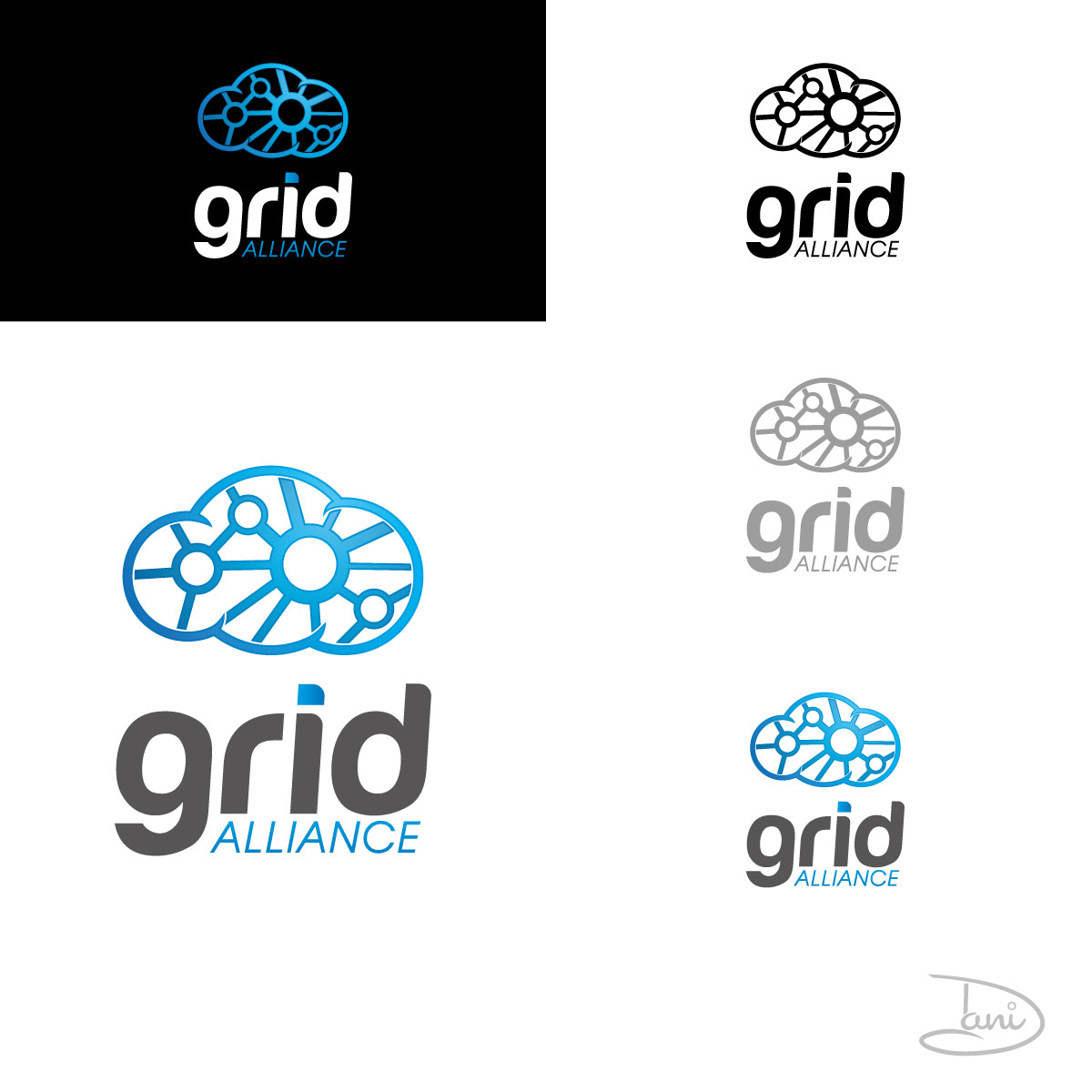 Diseño de Logo por Dani_dani para grid risk | Diseño #3194293
