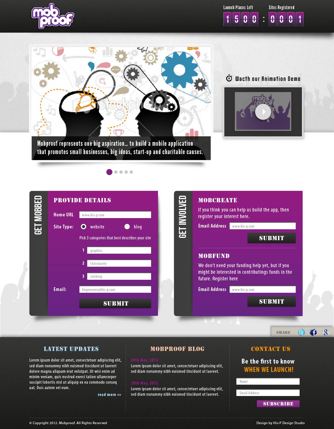 Web Design by His-P Design Studio for this project | Design #798600