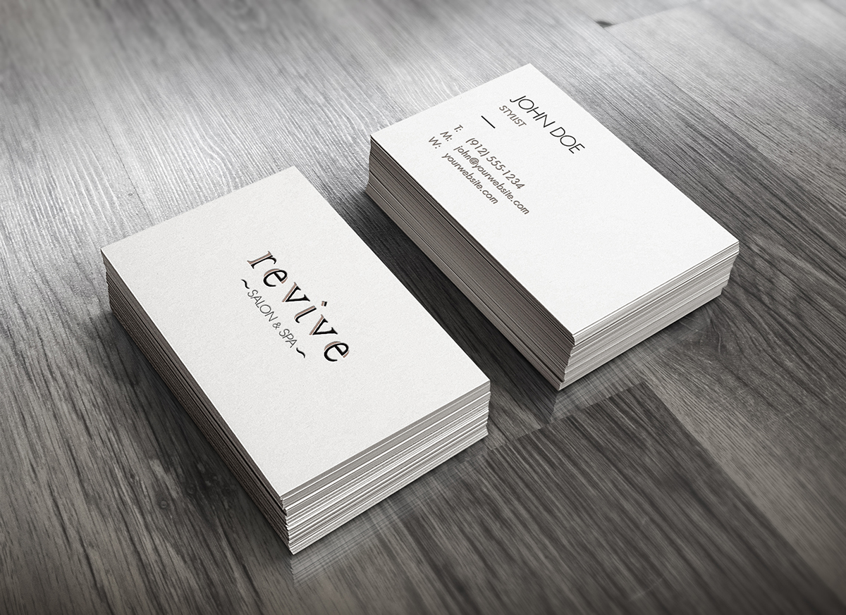 Signage Design by Maria Virshych for Revive @177 Salon | Design #3263034