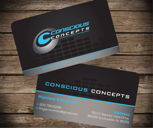 Diseño de Tarjeta de Presentación por Aaaron para Conscious Concepts | Diseño: #3403653