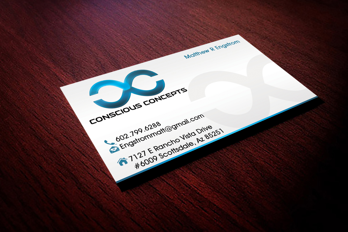 Business Card Design by Hardcore Design for Conscious Concepts | Design #3403367