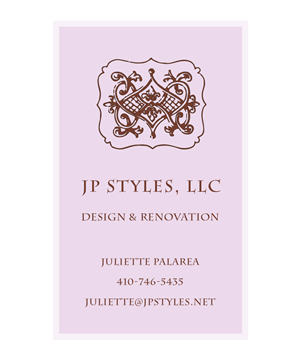 Business Card Design by Bernadette Redmayne for JPStyles | Design: #3200700
