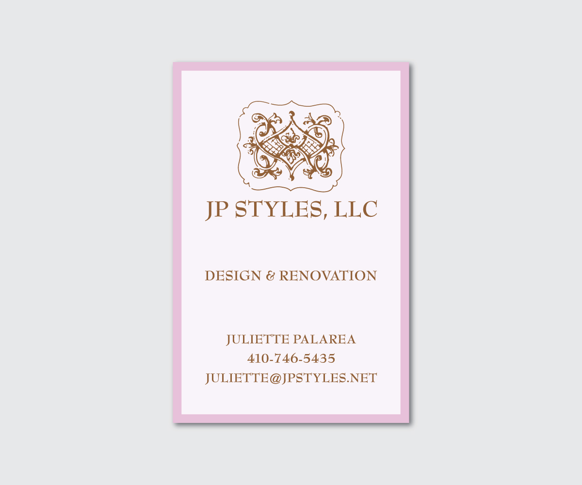 Visitenkarten-Design von dxp für JPStyles | Design #3194944