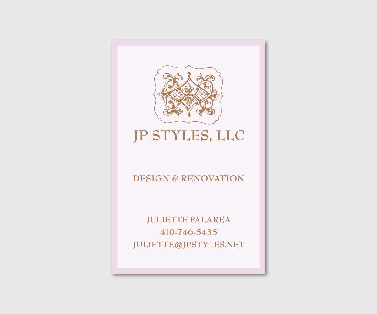 Business Card Design by dxp for JPStyles | Design #3194964
