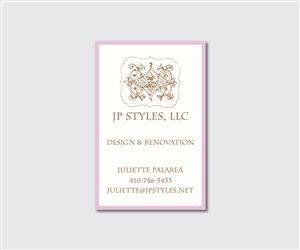 Business Card Design by dxp for JPStyles | Design: #3357193