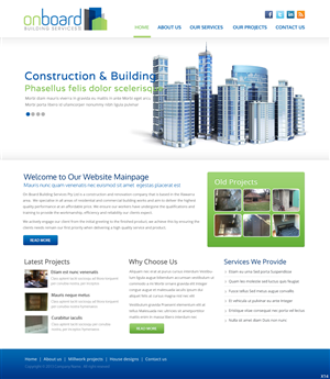 Web Design by pb for this project | Design: #3169224