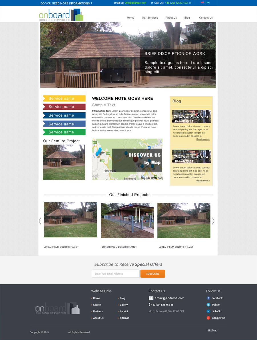 Web Design par MSA pour ce projet | Design #3165954