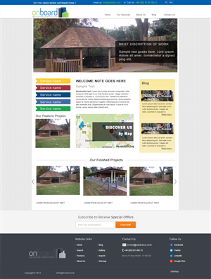 Web Design by MSA for this project | Design #3165954