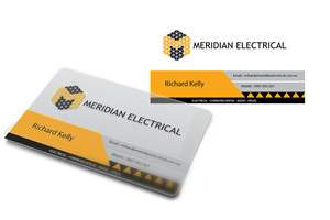 Visitenkarten-Design von AG Creatives für Meridian Electrical Pty Ltd | Design #3158635