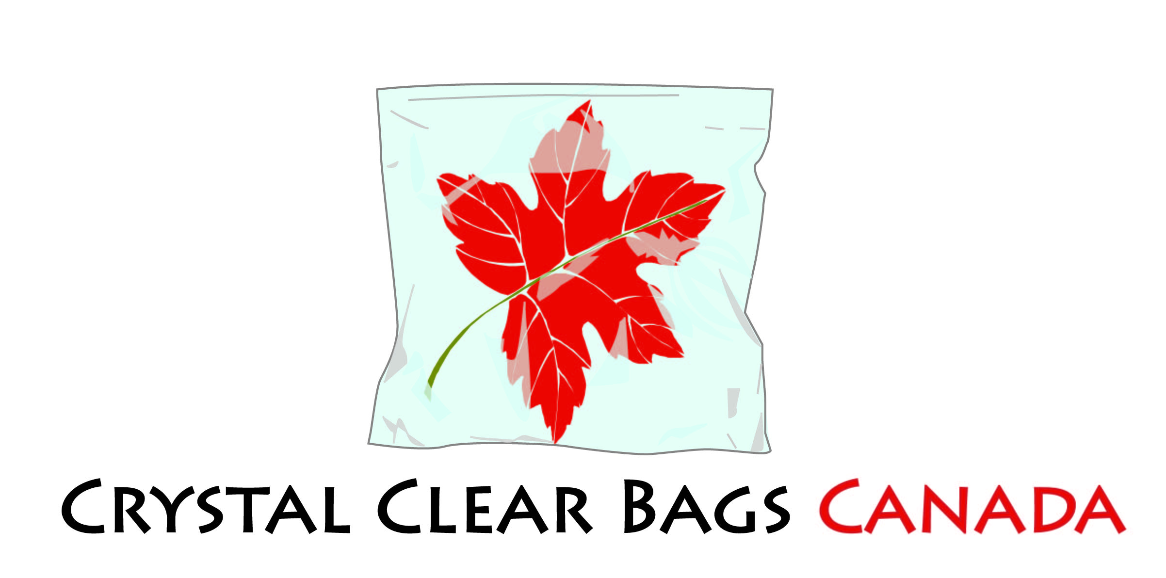 Logo Design by NiteOwl Designs for Crystal Clear Bags Canada | Design: #2439