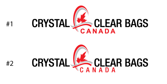 Logo Design by Khaleelullah Chemnad for Crystal Clear Bags Canada | Design: #3781