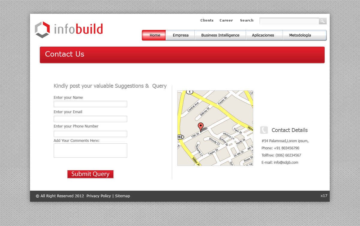 Web Design by pb for this project | Design #779033