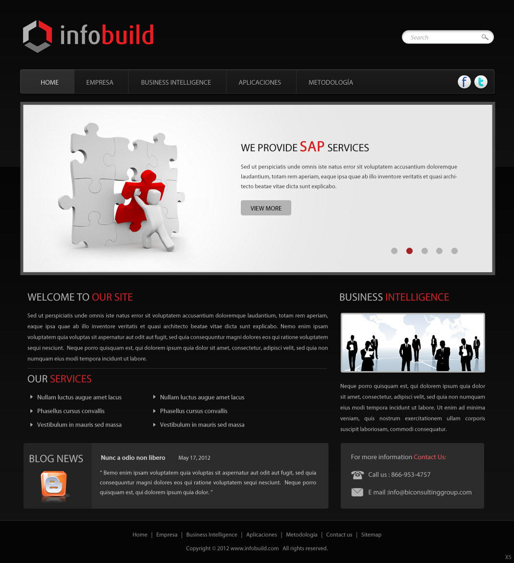 Web Design par pb pour ce projet | Design #785062