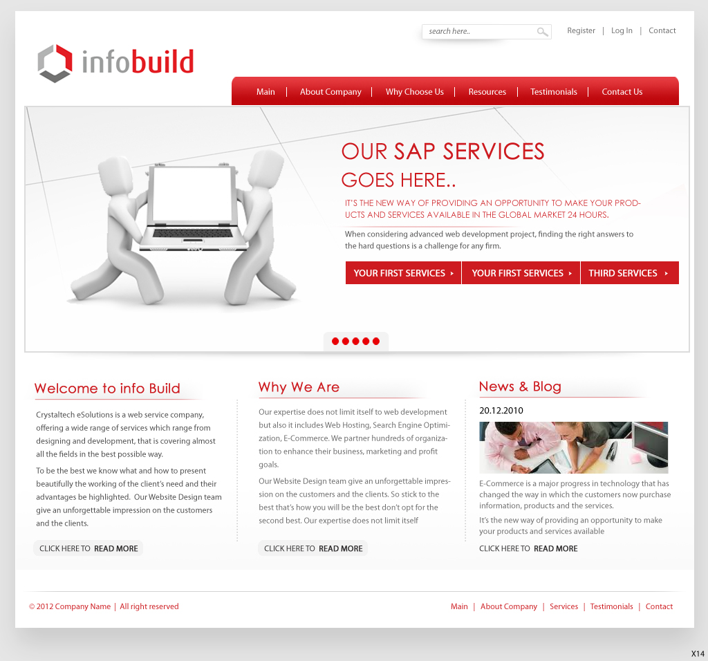 Web Design by pb for this project | Design #785539