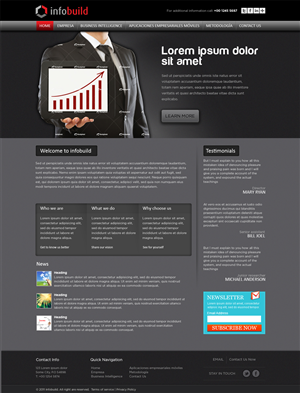 Web Design by ShreejiAkshar for this project | Design: #785911