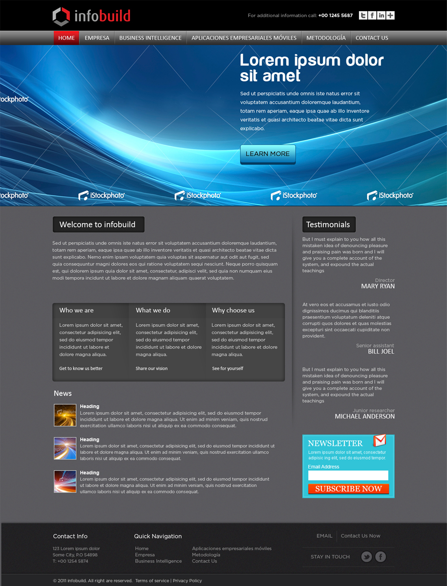 Web Design by ShreejiAkshar for this project | Design #788271