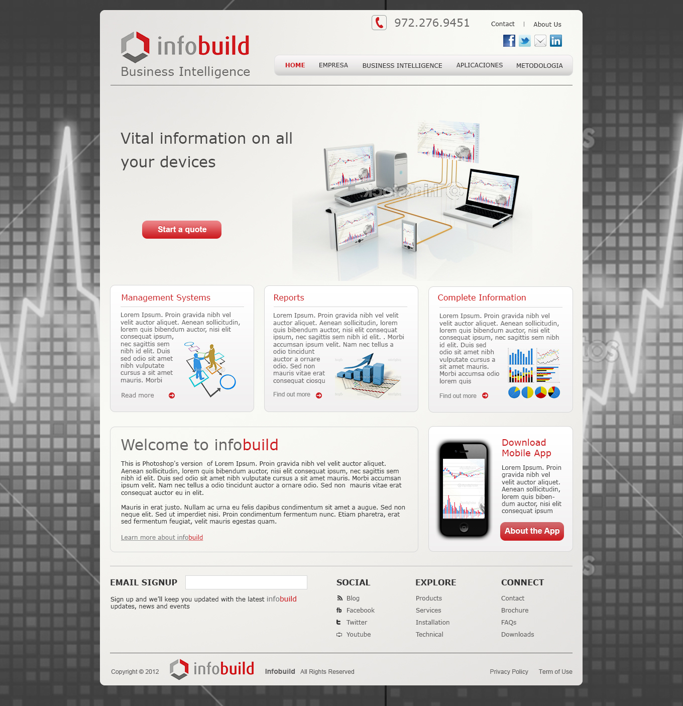 Web Design par ctbors pour ce projet | Design #785820