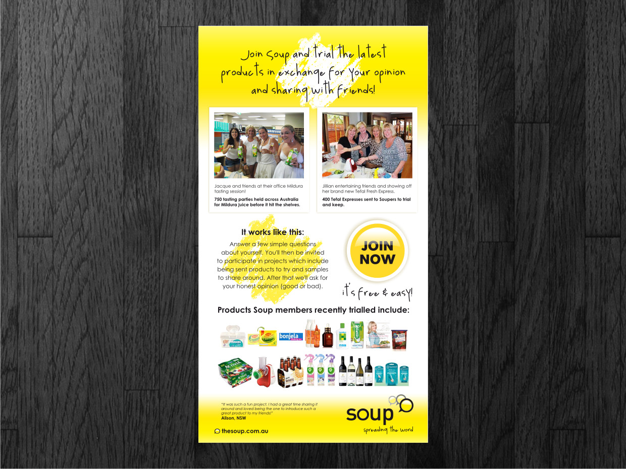 Advertisement Design by Atvento Graphics for this project | Design #771010