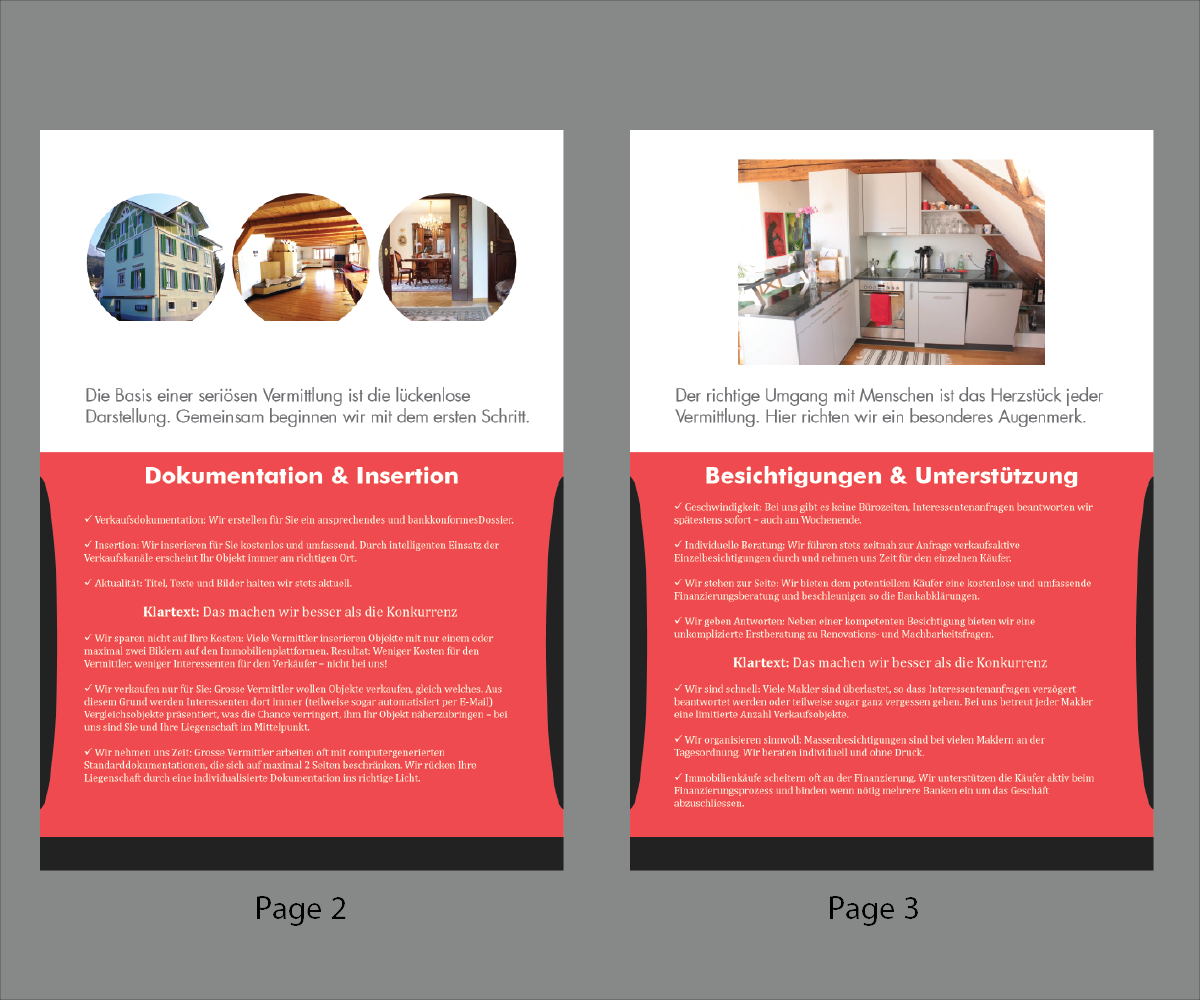 Brochure Design by kousik for Storch Immobilien | Design #3290544