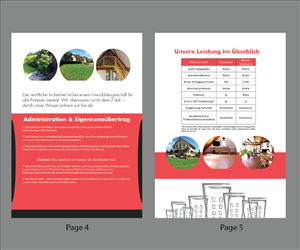 Brochure Design by kousik for Storch Immobilien | Design #3290549