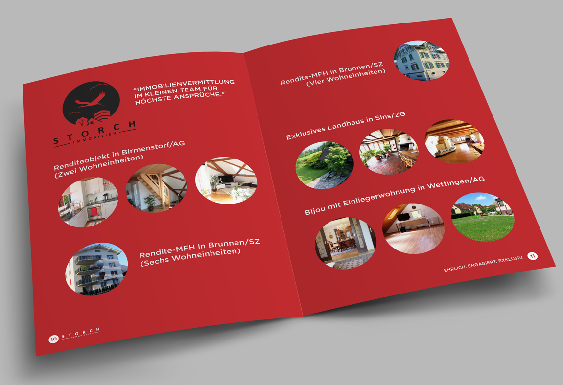 Brochure Design by lookedaeng for Storch Immobilien | Design #3251062