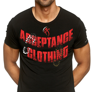 T-shirt Design by SeXtreme for Acceptance Clothing | Design: #3226942