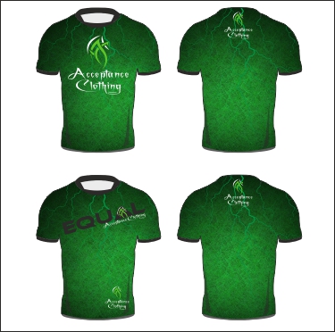 T-shirt Design by dimage for Acceptance Clothing | Design #3225948