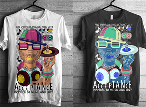 T-shirt Design by DUBIOSUL for Acceptance Clothing | Design: #3217187