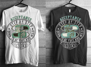 T-shirt Design by DUBIOSUL for Acceptance Clothing | Design: #3217190