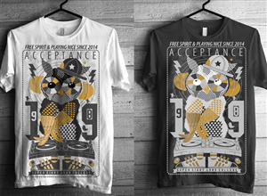 T-shirt Design by DUBIOSUL for Acceptance Clothing | Design: #3217196